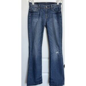 Citizens of Humanity Jeans Womens 27 Blue Ingrid‎ Stretch Low Waist Flare Y2K